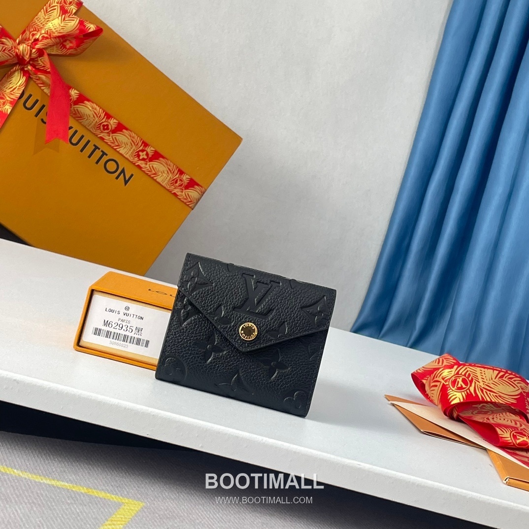 Louis Vuitton Zoe Monogram Empreinte Wallet 루이비통 조에 모노그램 앙프렝뜨 반지갑 M62935 9.5cm 1