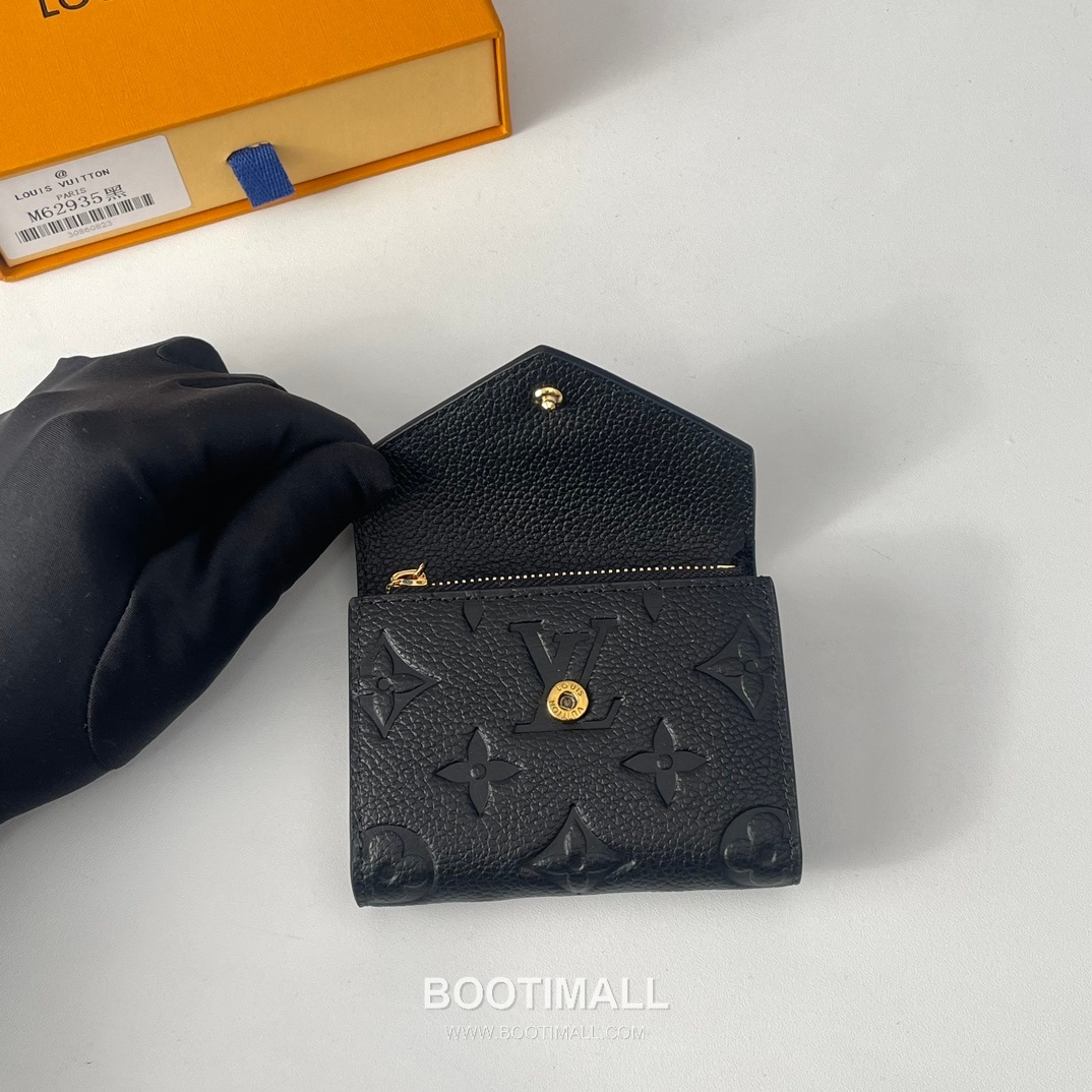 Louis Vuitton Zoe Monogram Empreinte Wallet 루이비통 조에 모노그램 앙프렝뜨 반지갑 M62935 9.5cm 5