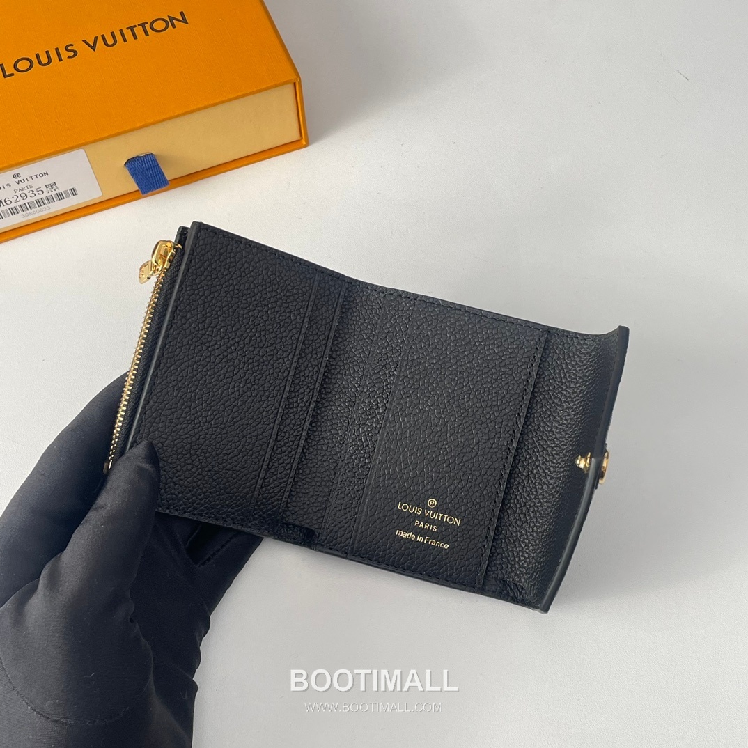 Louis Vuitton Zoe Monogram Empreinte Wallet 루이비통 조에 모노그램 앙프렝뜨 반지갑 M62935 9.5cm 6