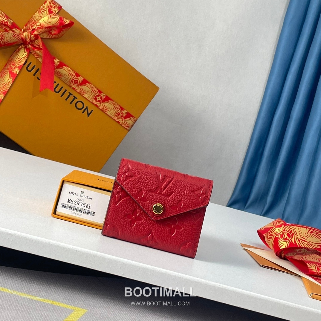 Louis Vuitton Zoe Monogram Empreinte Wallet 루이비통 조에 모노그램 앙프렝뜨 반지갑 M62935 9.5cm 1