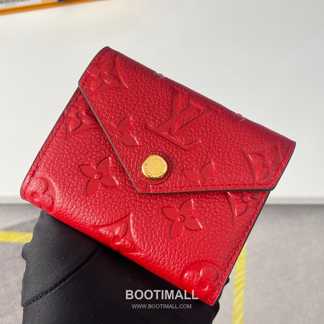 Louis Vuitton Zoe Monogram Empreinte Wallet 루이비통 조에 모노그램 앙프렝뜨 반지갑 M62935 9.5cm 5