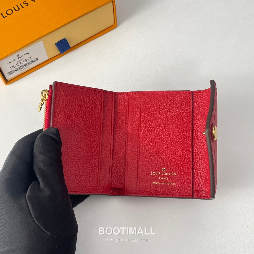 Louis Vuitton Zoe Monogram Empreinte Wallet 루이비통 조에 모노그램 앙프렝뜨 반지갑 M62935 9.5cm 7