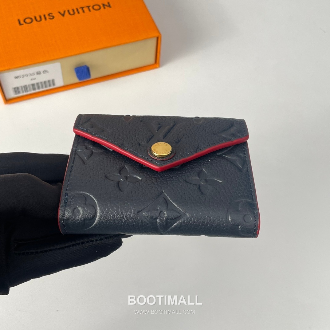 Louis Vuitton Zoe Monogram Empreinte Wallet 루이비통 조에 모노그램 앙프렝뜨 반지갑 M62935 9.5cm 2