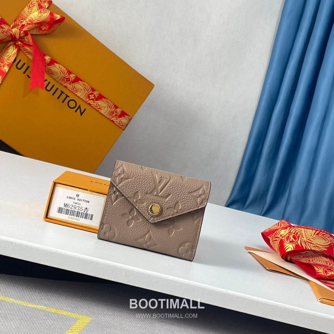 Louis Vuitton Zoe Monogram Empreinte Wallet 루이비통 조에 모노그램 앙프렝뜨 반지갑 M62935 9.5cm 1