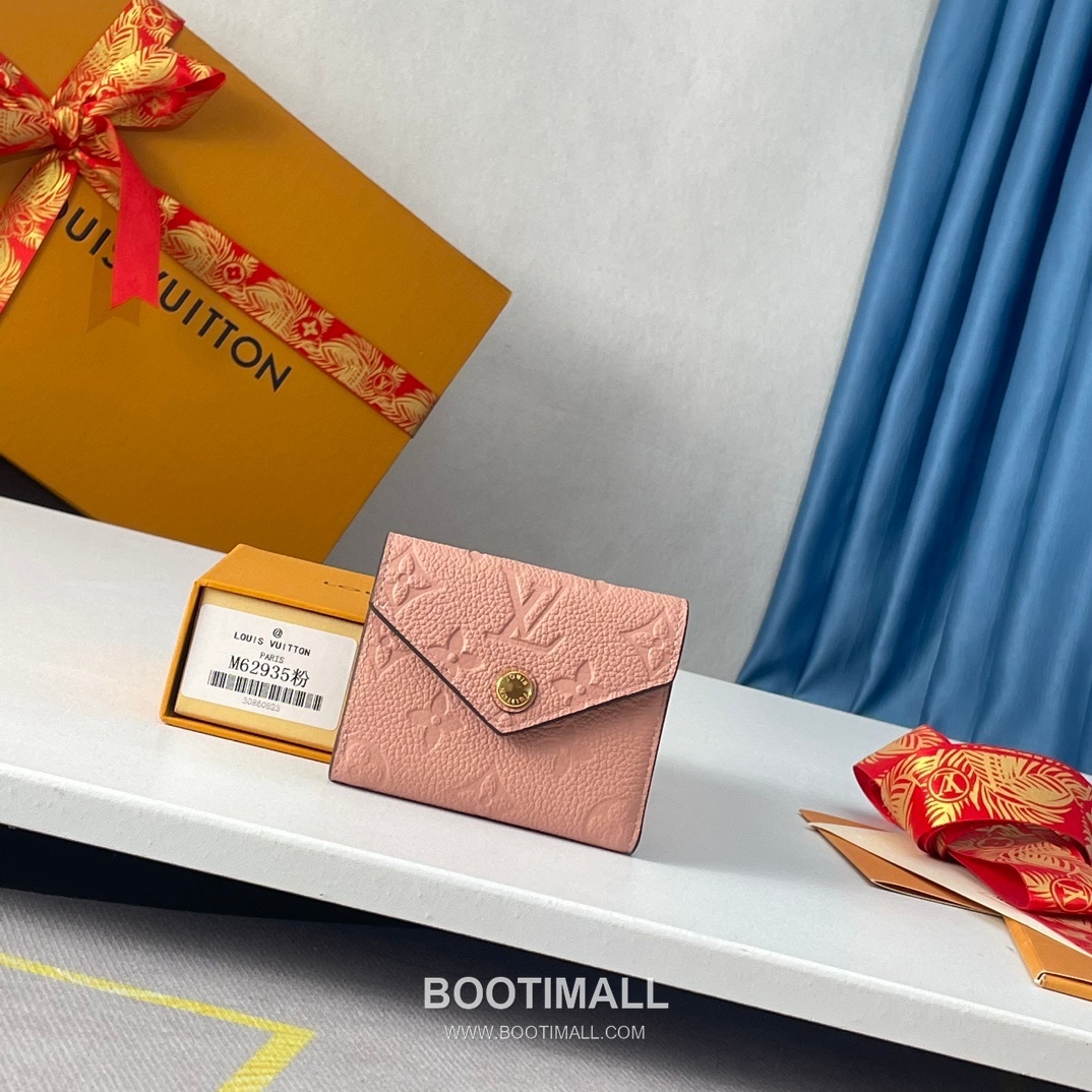 Louis Vuitton Zoe Monogram Empreinte Wallet 루이비통 조에 모노그램 앙프렝뜨 반지갑 M62935 9.5cm 1