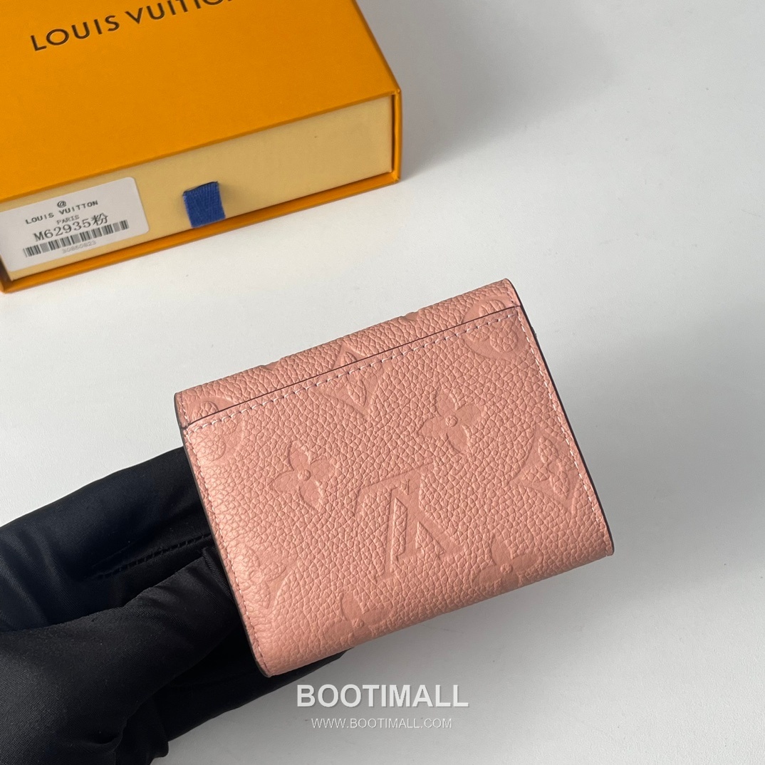 Louis Vuitton Zoe Monogram Empreinte Wallet 루이비통 조에 모노그램 앙프렝뜨 반지갑 M62935 9.5cm 2