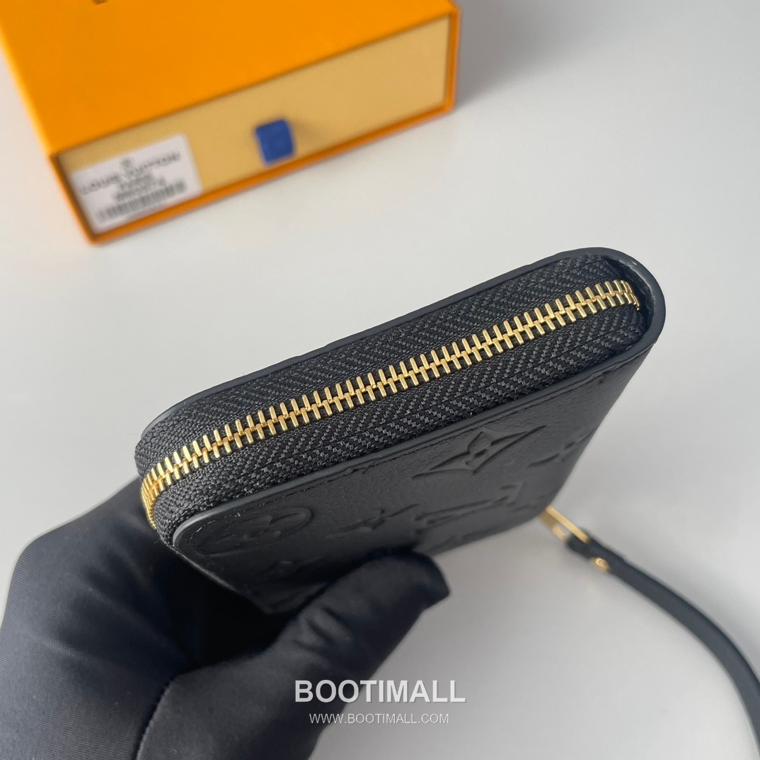 Louis Vuitton Zippy Coin Purse Monogram Empreinte Wallet 루이비통 지피 코인 퍼스 모노그램 앙프렝뜨 동전지갑 M60574 11cm 4
