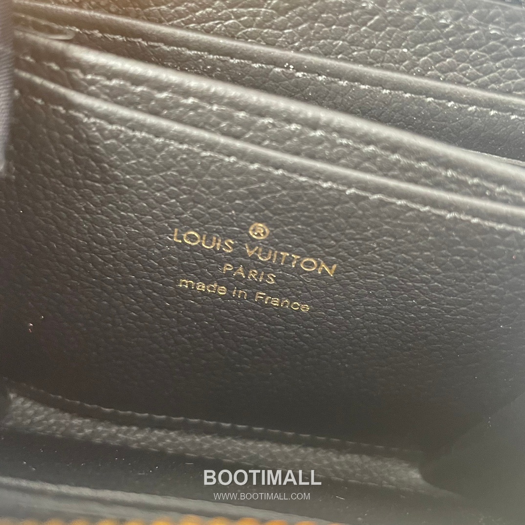 Louis Vuitton Zippy Coin Purse Monogram Empreinte Wallet 루이비통 지피 코인 퍼스 모노그램 앙프렝뜨 동전지갑 M60574 11cm 8
