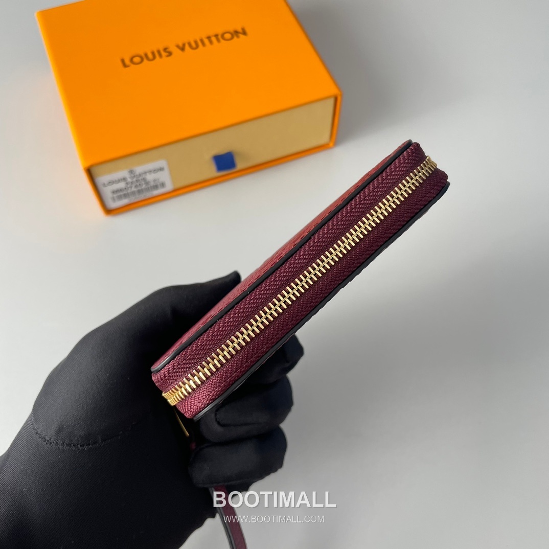 Louis Vuitton Zippy Coin Purse Monogram Empreinte Wallet 루이비통 지피 코인 퍼스 모노그램 앙프렝뜨 동전지갑 M60574 11cm 3