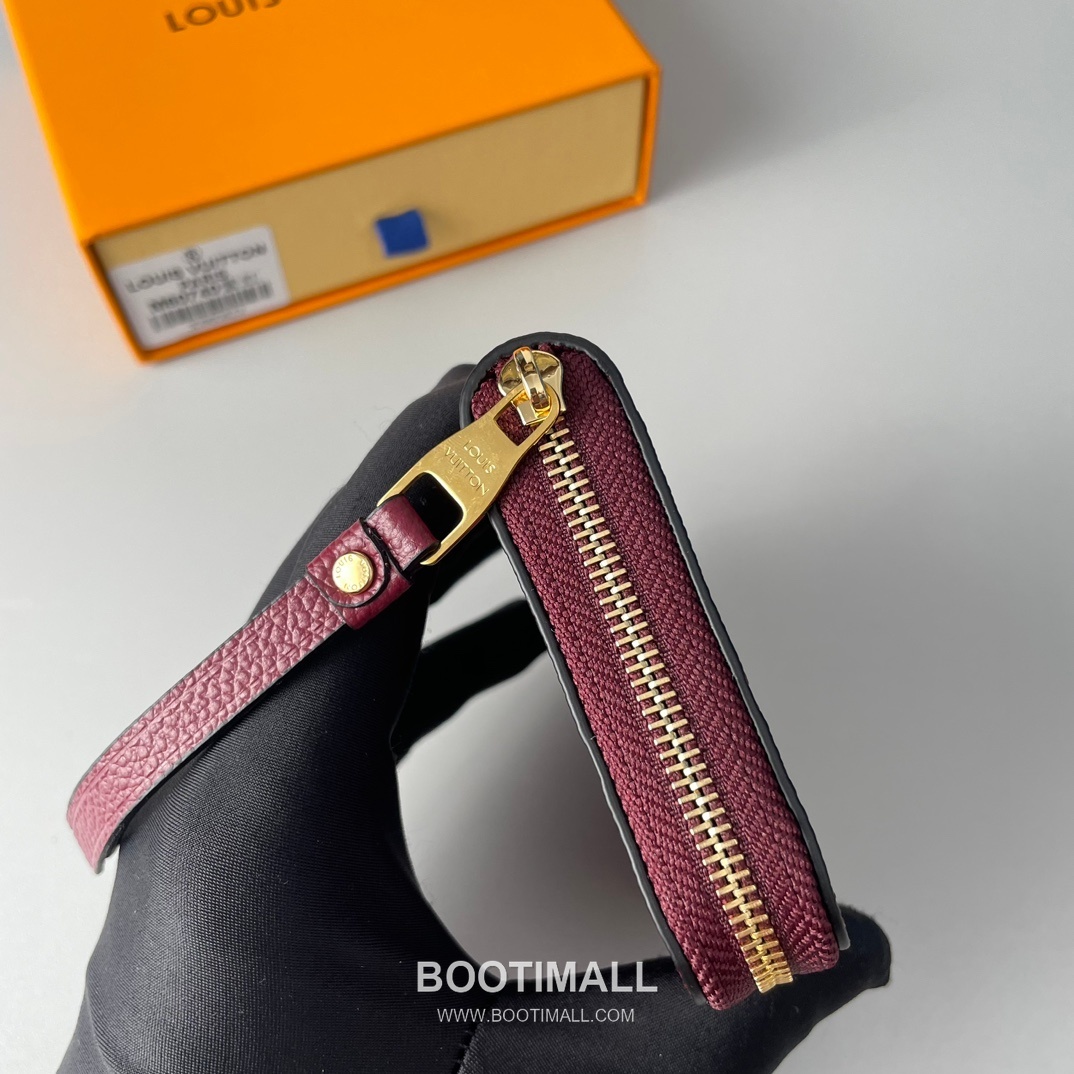 Louis Vuitton Zippy Coin Purse Monogram Empreinte Wallet 루이비통 지피 코인 퍼스 모노그램 앙프렝뜨 동전지갑 M60574 11cm 4