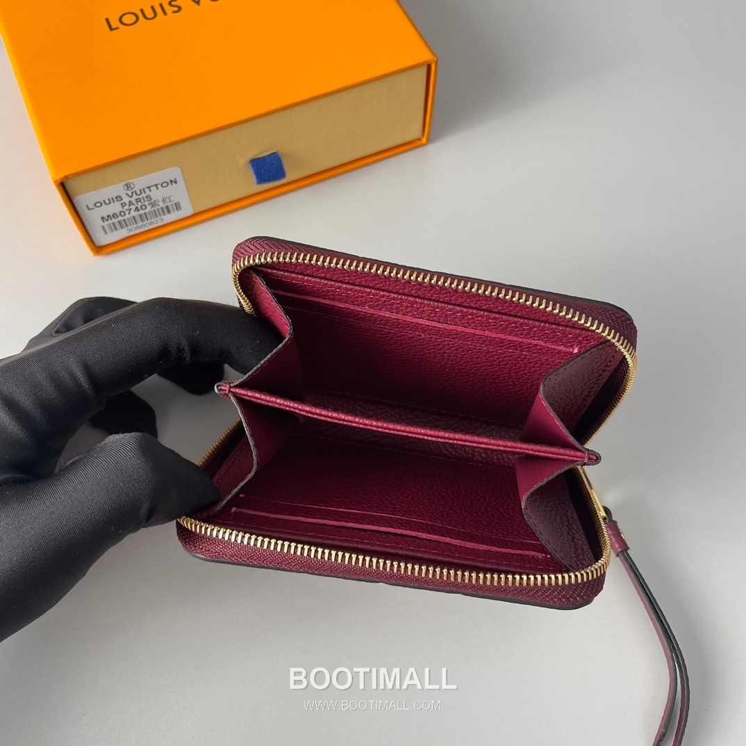 Louis Vuitton Zippy Coin Purse Monogram Empreinte Wallet 루이비통 지피 코인 퍼스 모노그램 앙프렝뜨 동전지갑 M60574 11cm 7