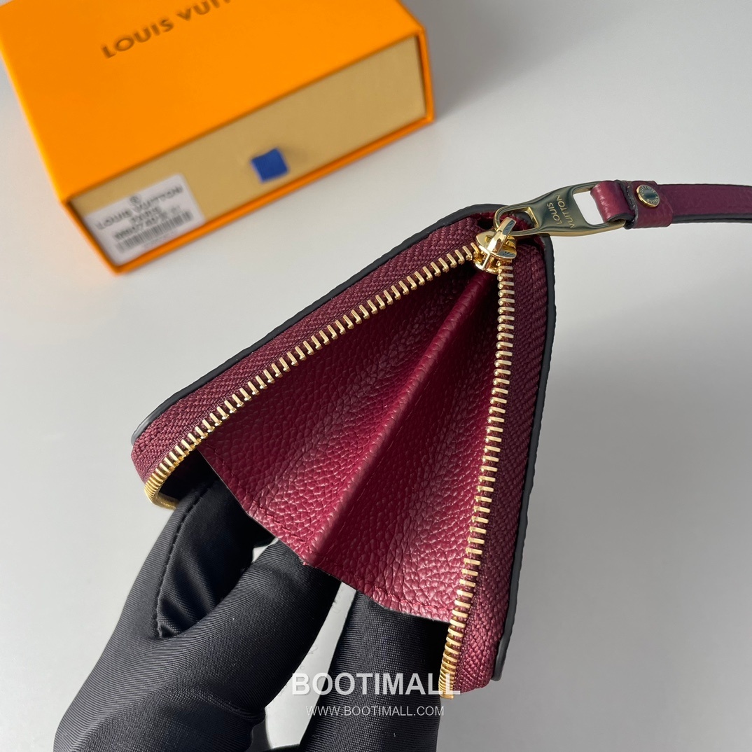 Louis Vuitton Zippy Coin Purse Monogram Empreinte Wallet 루이비통 지피 코인 퍼스 모노그램 앙프렝뜨 동전지갑 M60574 11cm 9
