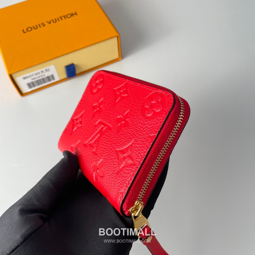 Louis Vuitton Zippy Coin Purse Monogram Empreinte Wallet 루이비통 지피 코인 퍼스 모노그램 앙프렝뜨 동전지갑 M60574 11cm 3