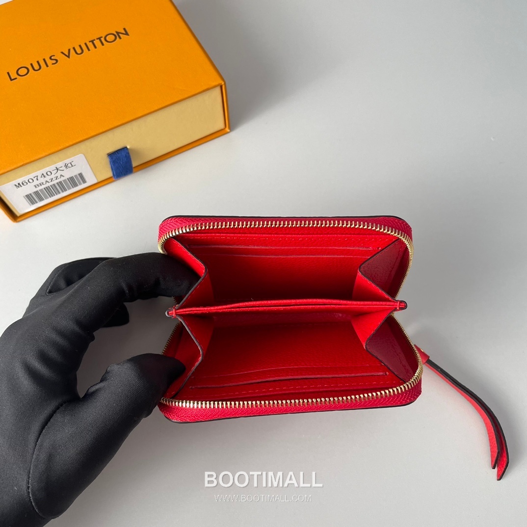 Louis Vuitton Zippy Coin Purse Monogram Empreinte Wallet 루이비통 지피 코인 퍼스 모노그램 앙프렝뜨 동전지갑 M60574 11cm 7