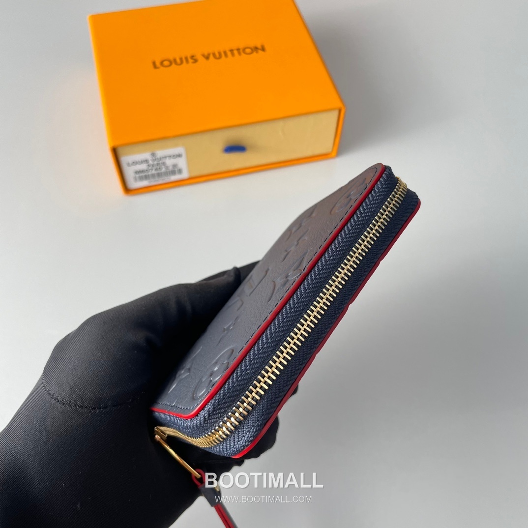 Louis Vuitton Zippy Coin Purse Monogram Empreinte Wallet 루이비통 지피 코인 퍼스 모노그램 앙프렝뜨 동전지갑 M60574 11cm 3