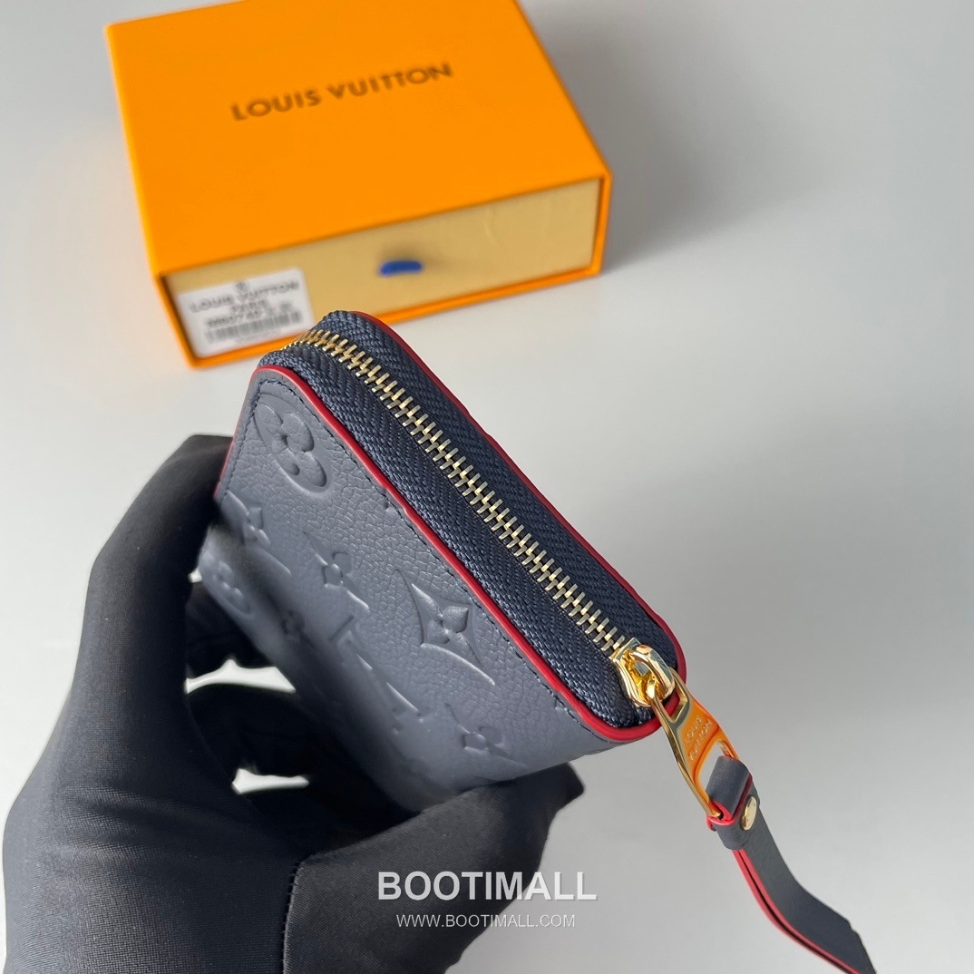 Louis Vuitton Zippy Coin Purse Monogram Empreinte Wallet 루이비통 지피 코인 퍼스 모노그램 앙프렝뜨 동전지갑 M60574 11cm 4
