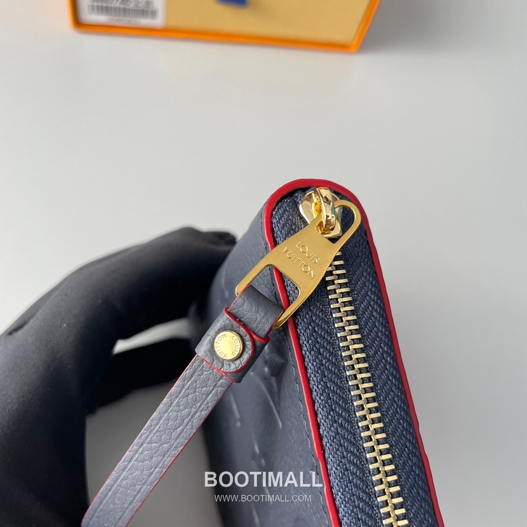 Louis Vuitton Zippy Coin Purse Monogram Empreinte Wallet 루이비통 지피 코인 퍼스 모노그램 앙프렝뜨 동전지갑 M60574 11cm 6