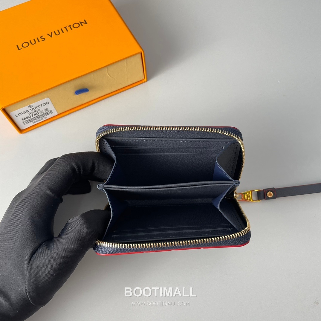 Louis Vuitton Zippy Coin Purse Monogram Empreinte Wallet 루이비통 지피 코인 퍼스 모노그램 앙프렝뜨 동전지갑 M60574 11cm 7