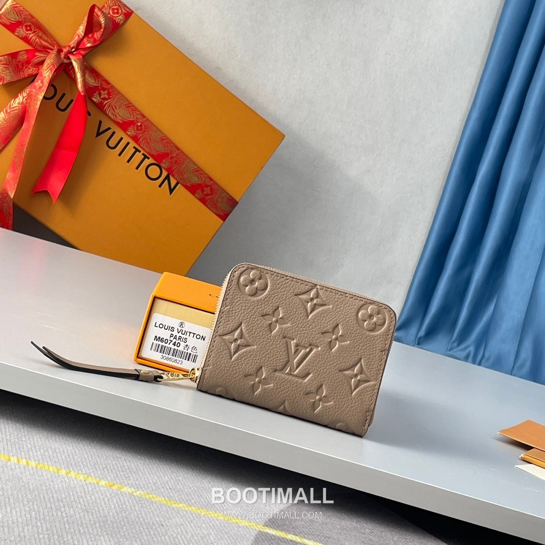 Louis Vuitton Zippy Coin Purse Monogram Empreinte Wallet 루이비통 지피 코인 퍼스 모노그램 앙프렝뜨 동전지갑 M60574 11cm 1