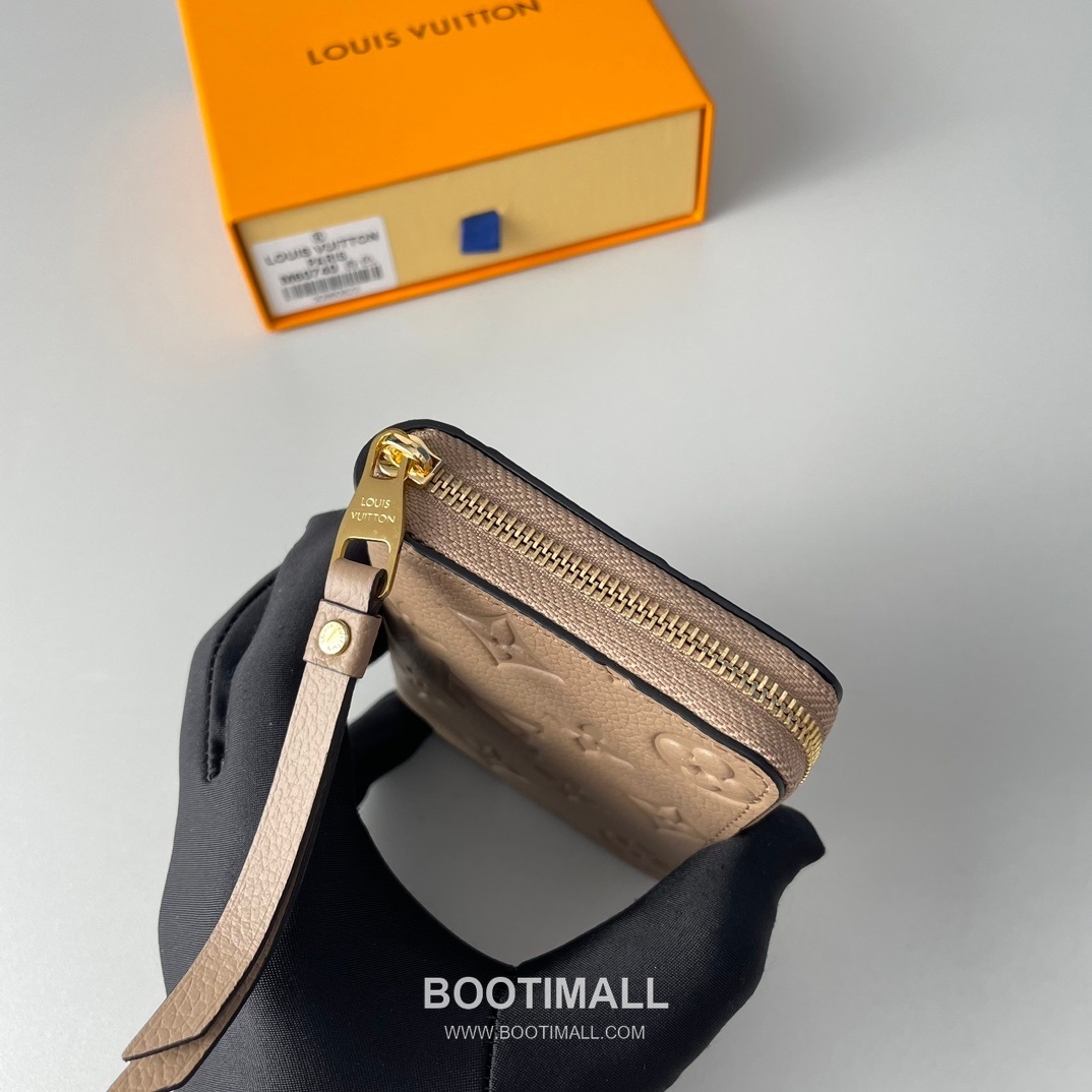 Louis Vuitton Zippy Coin Purse Monogram Empreinte Wallet 루이비통 지피 코인 퍼스 모노그램 앙프렝뜨 동전지갑 M60574 11cm 4