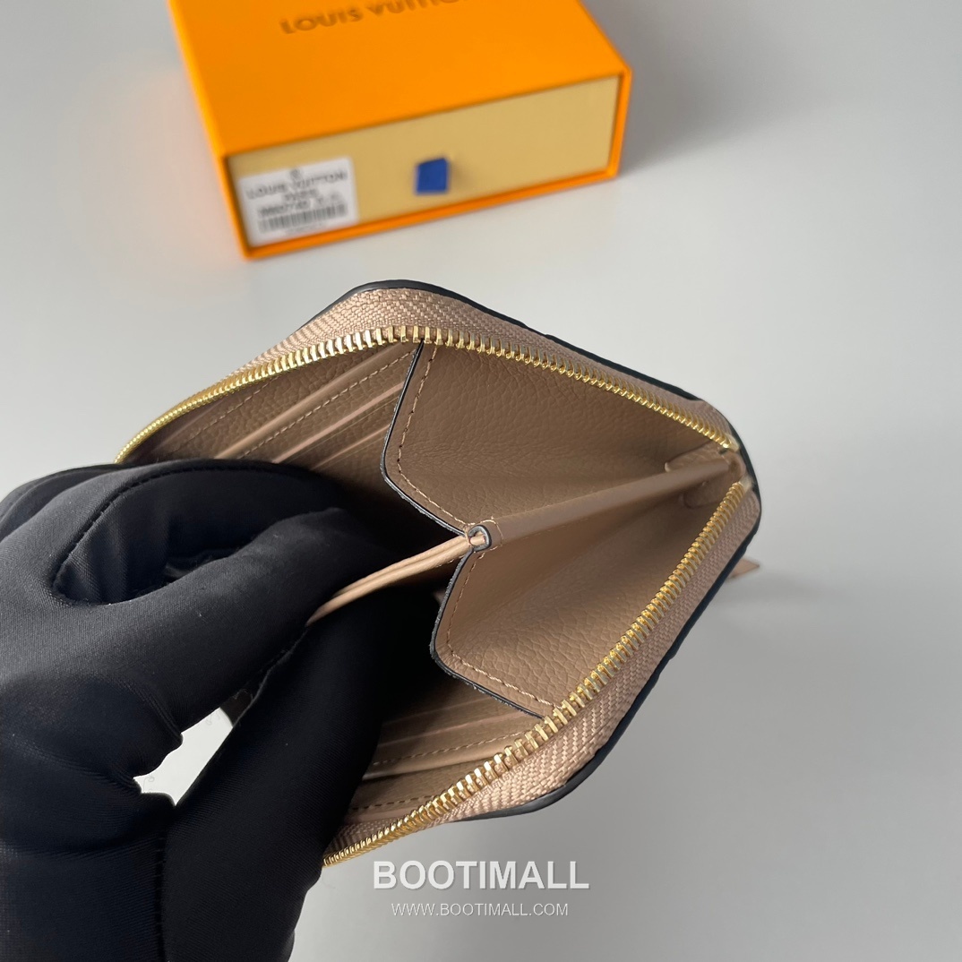 Louis Vuitton Zippy Coin Purse Monogram Empreinte Wallet 루이비통 지피 코인 퍼스 모노그램 앙프렝뜨 동전지갑 M60574 11cm 9