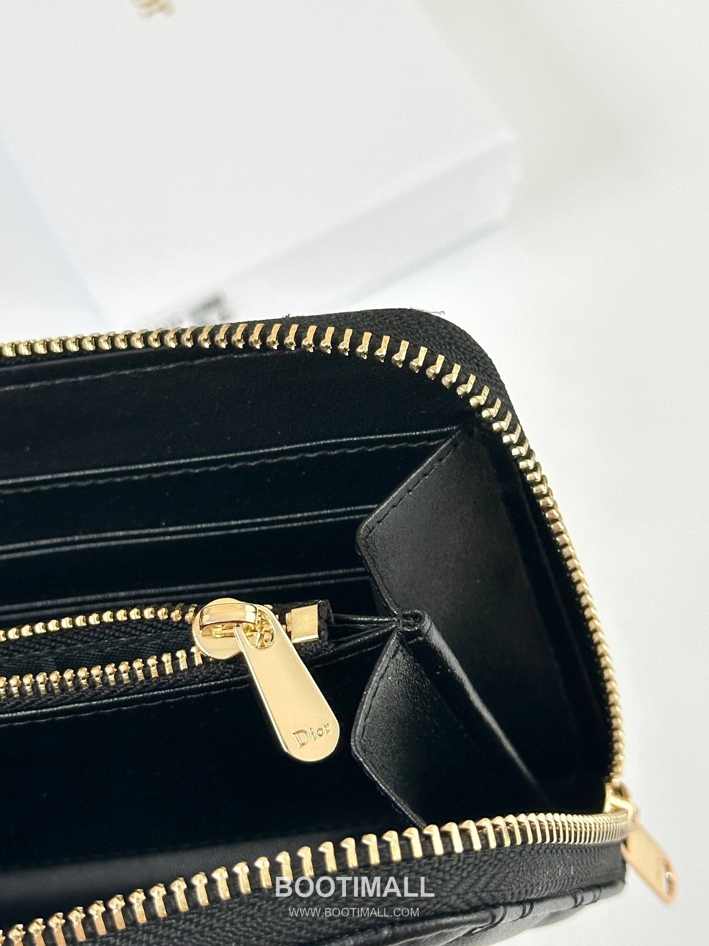 Dior Cannage Lambskin Zip Long Wallet 디올 까나쥬 램스킨 집 장지갑 M114 19cm 5