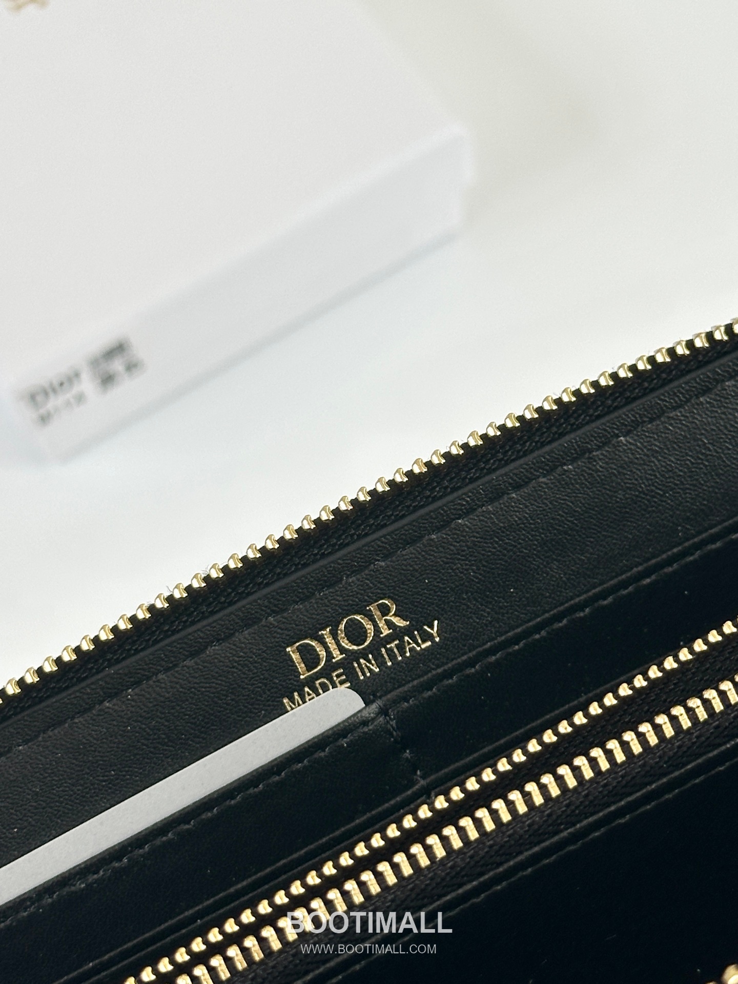 Dior Cannage Lambskin Zip Long Wallet 디올 까나쥬 램스킨 집 장지갑 M114 19cm 6