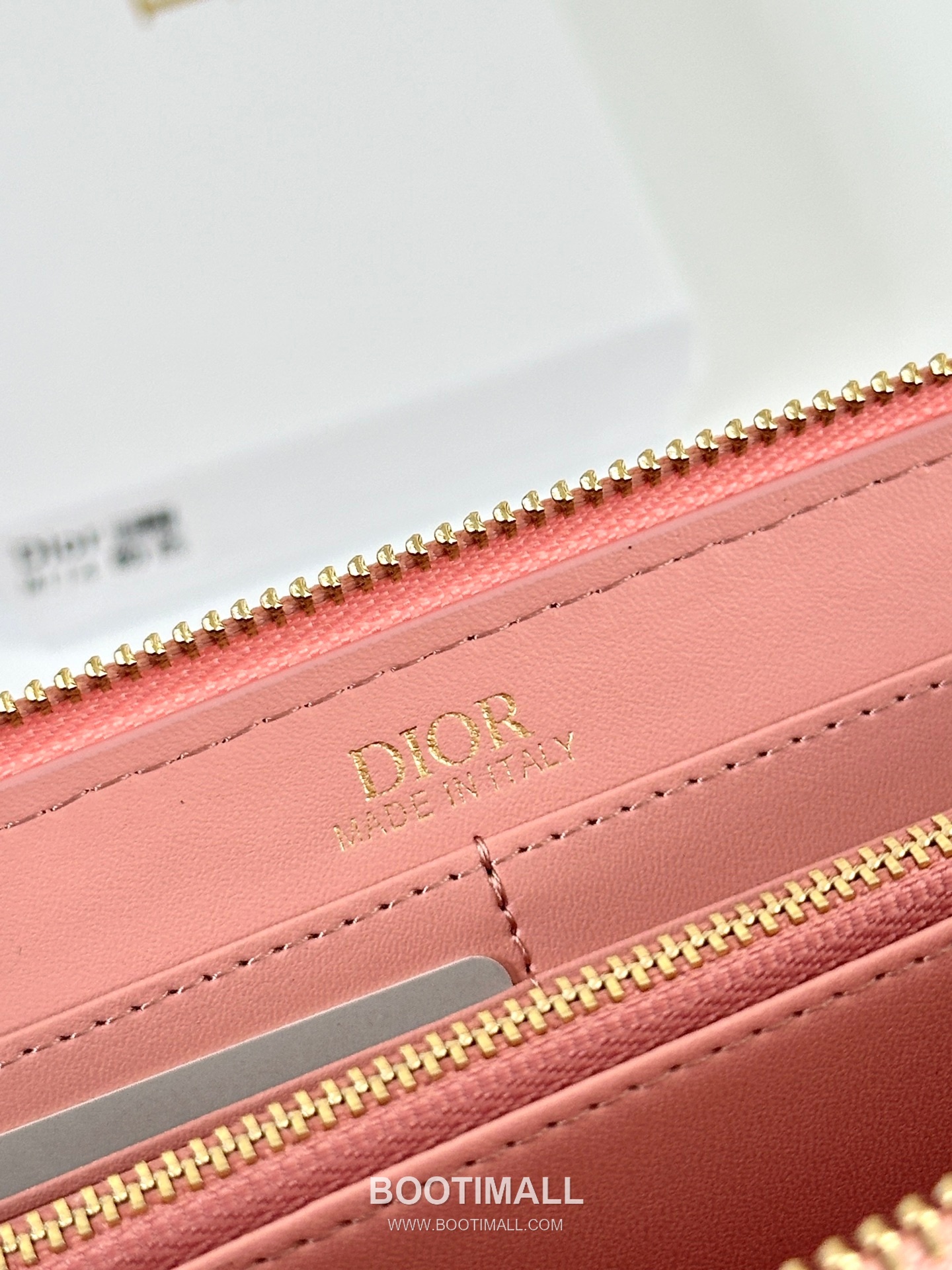 Dior Cannage Lambskin Zip Long Wallet 디올 까나쥬 램스킨 집 장지갑 M114 19cm 5