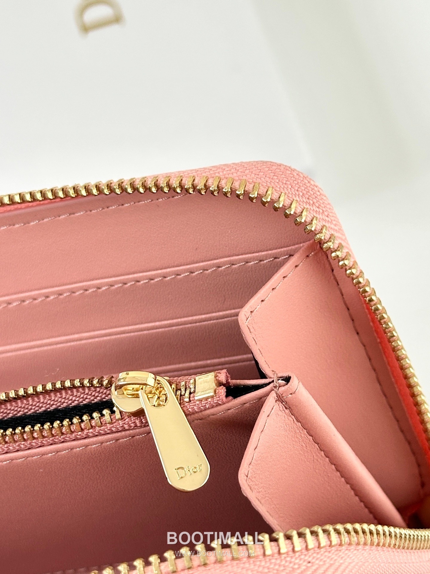 Dior Cannage Lambskin Zip Long Wallet 디올 까나쥬 램스킨 집 장지갑 M114 19cm 6