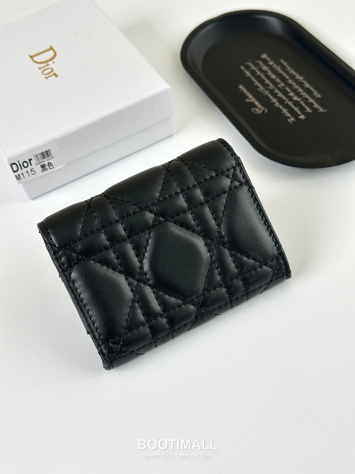 Dior Lady Dior Lambskin Mini Wallet 디올 레이디 디올 램스킨 미니 반지갑 M115 11cm 3