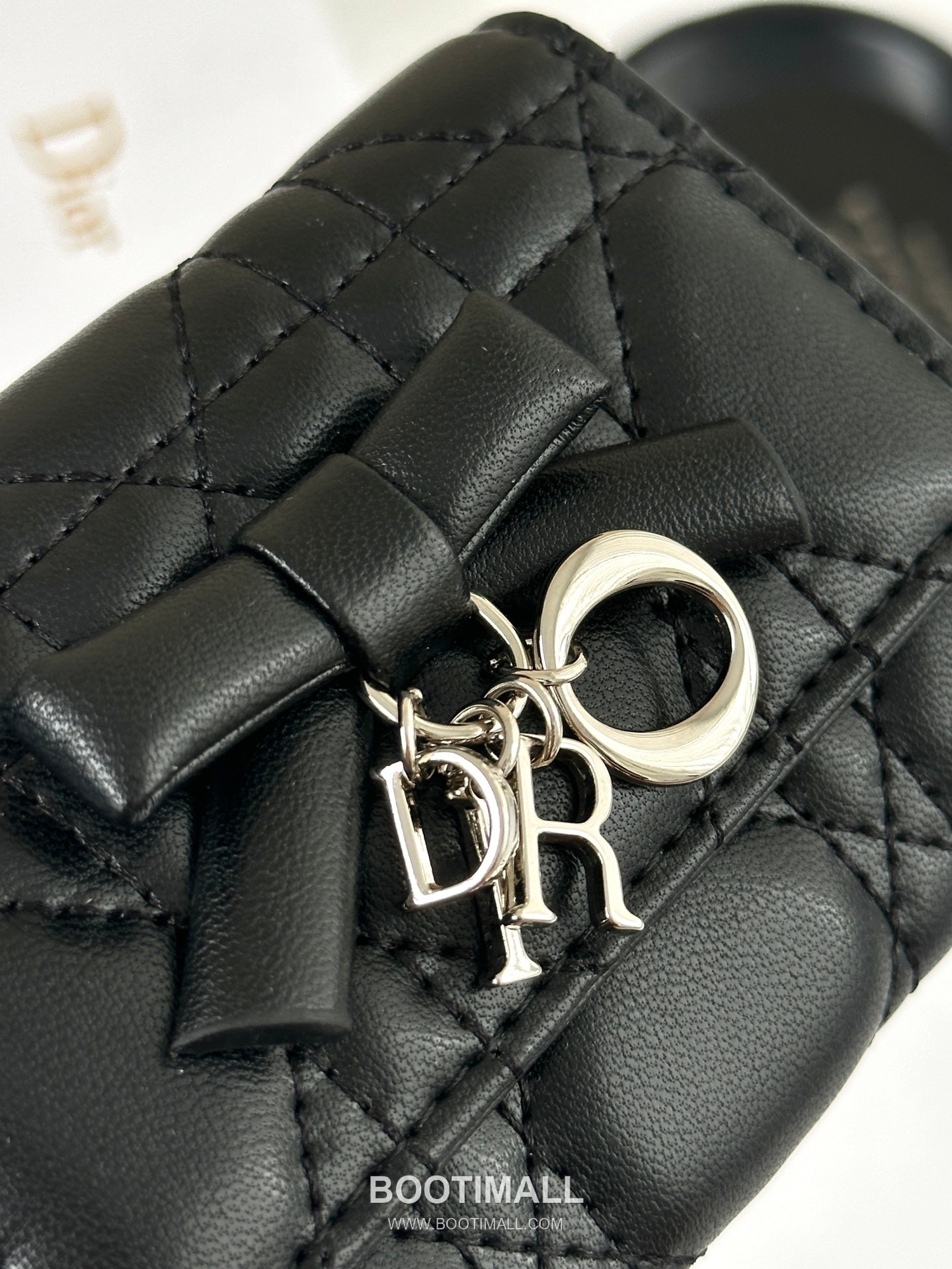 Dior Lady Dior Lambskin Mini Wallet 디올 레이디 디올 램스킨 미니 반지갑 M115 11cm 4