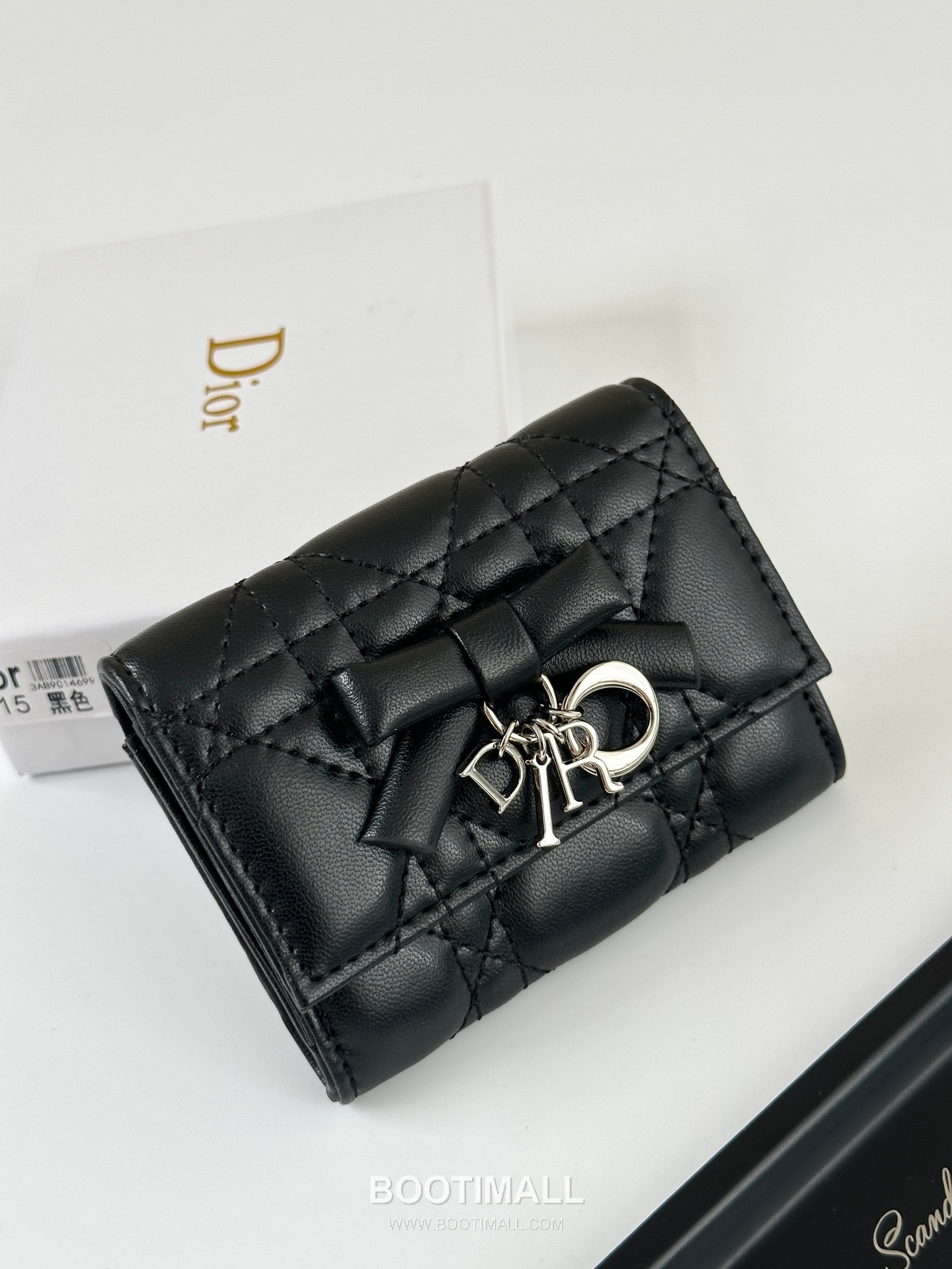 Dior Lady Dior Lambskin Mini Wallet 디올 레이디 디올 램스킨 미니 반지갑 M115 11cm 5