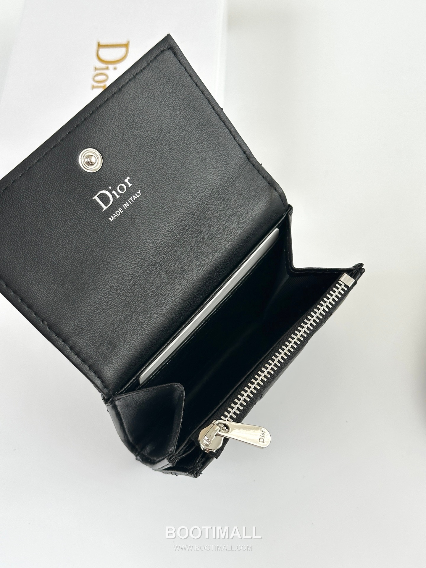 Dior Lady Dior Lambskin Mini Wallet 디올 레이디 디올 램스킨 미니 반지갑 M115 11cm 9
