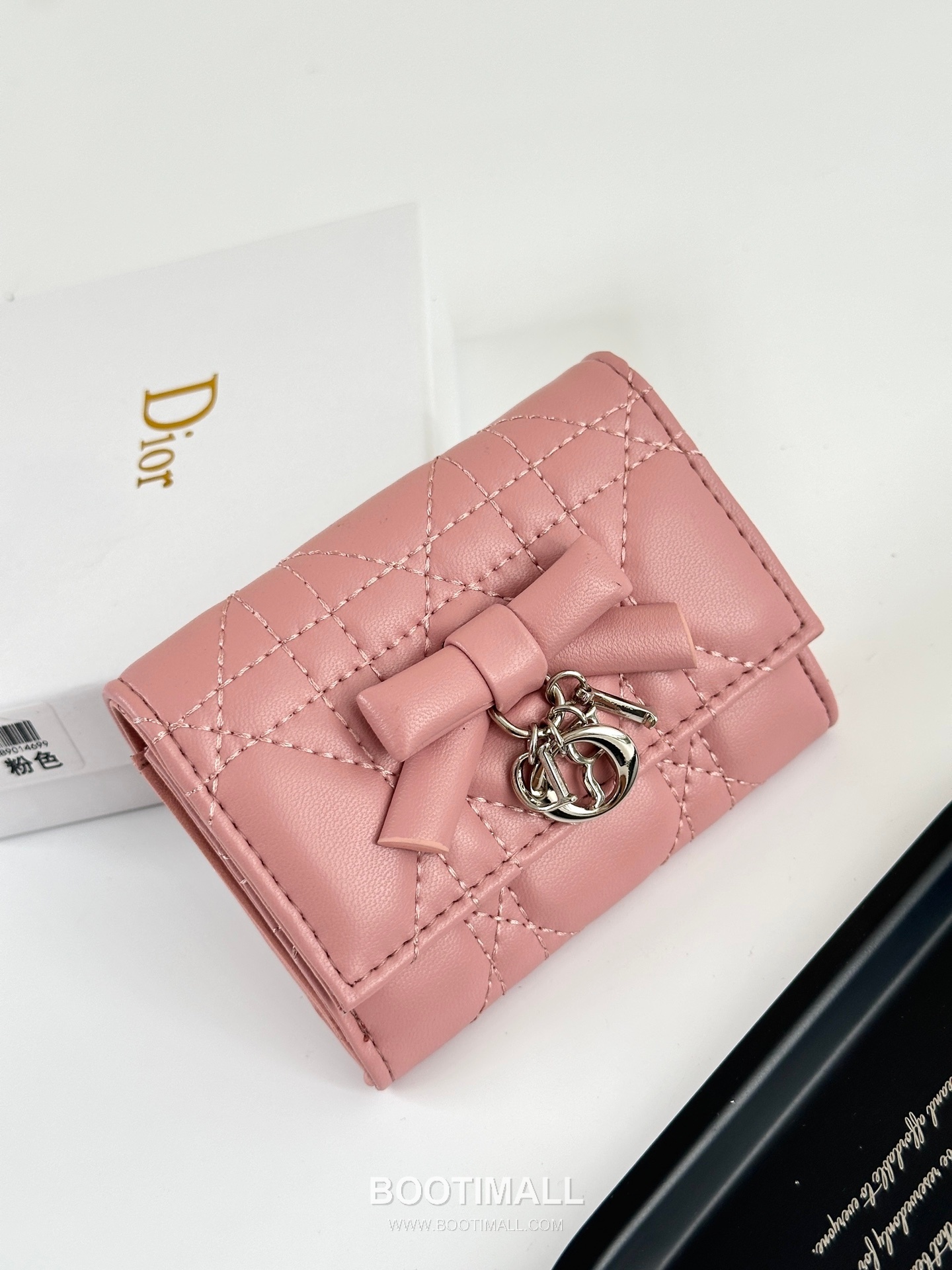 Dior Lady Dior Lambskin Mini Wallet 디올 레이디 디올 램스킨 미니 반지갑 M115 11cm 5