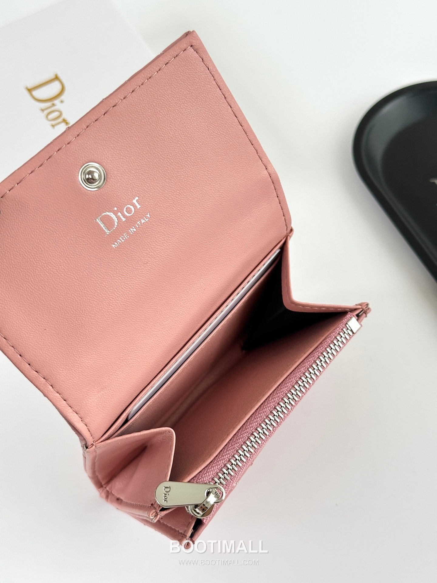 Dior Lady Dior Lambskin Mini Wallet 디올 레이디 디올 램스킨 미니 반지갑 M115 11cm 7