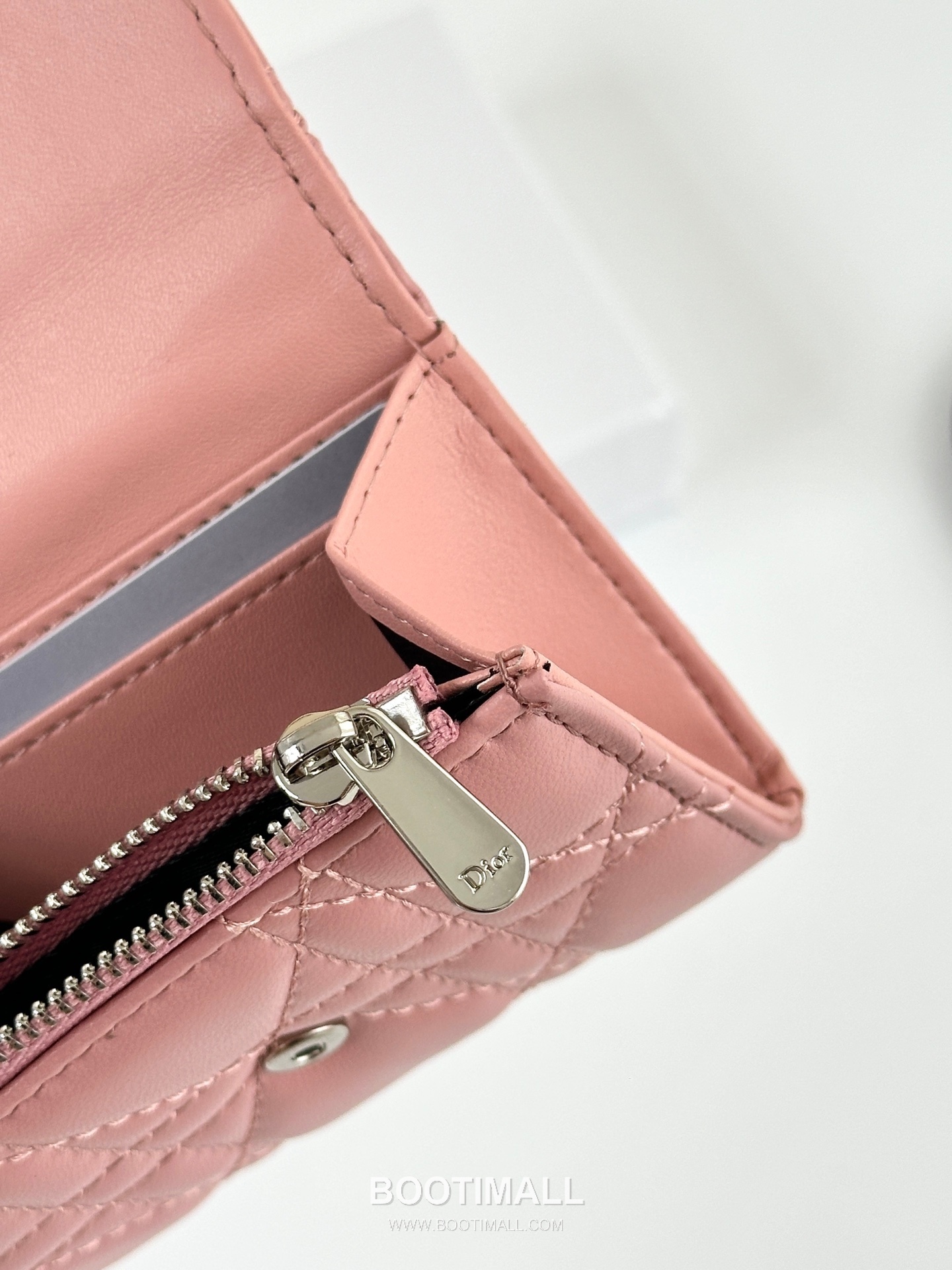 Dior Lady Dior Lambskin Mini Wallet 디올 레이디 디올 램스킨 미니 반지갑 M115 11cm 8