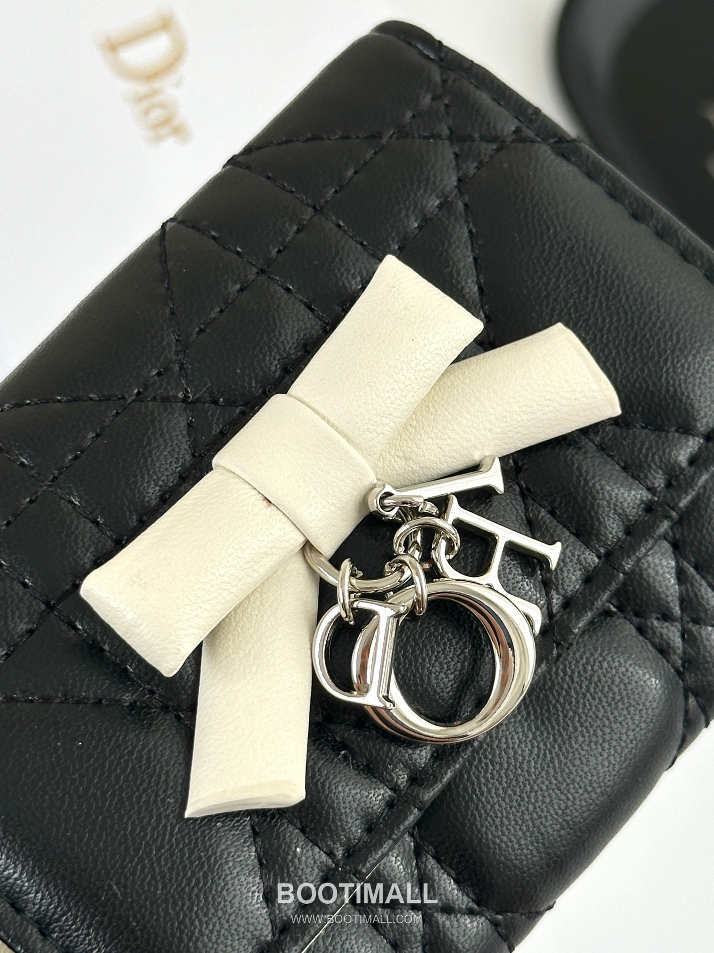 Dior Lady Dior Lambskin Mini Wallet 디올 레이디 디올 램스킨 미니 반지갑 M116 11cm 4