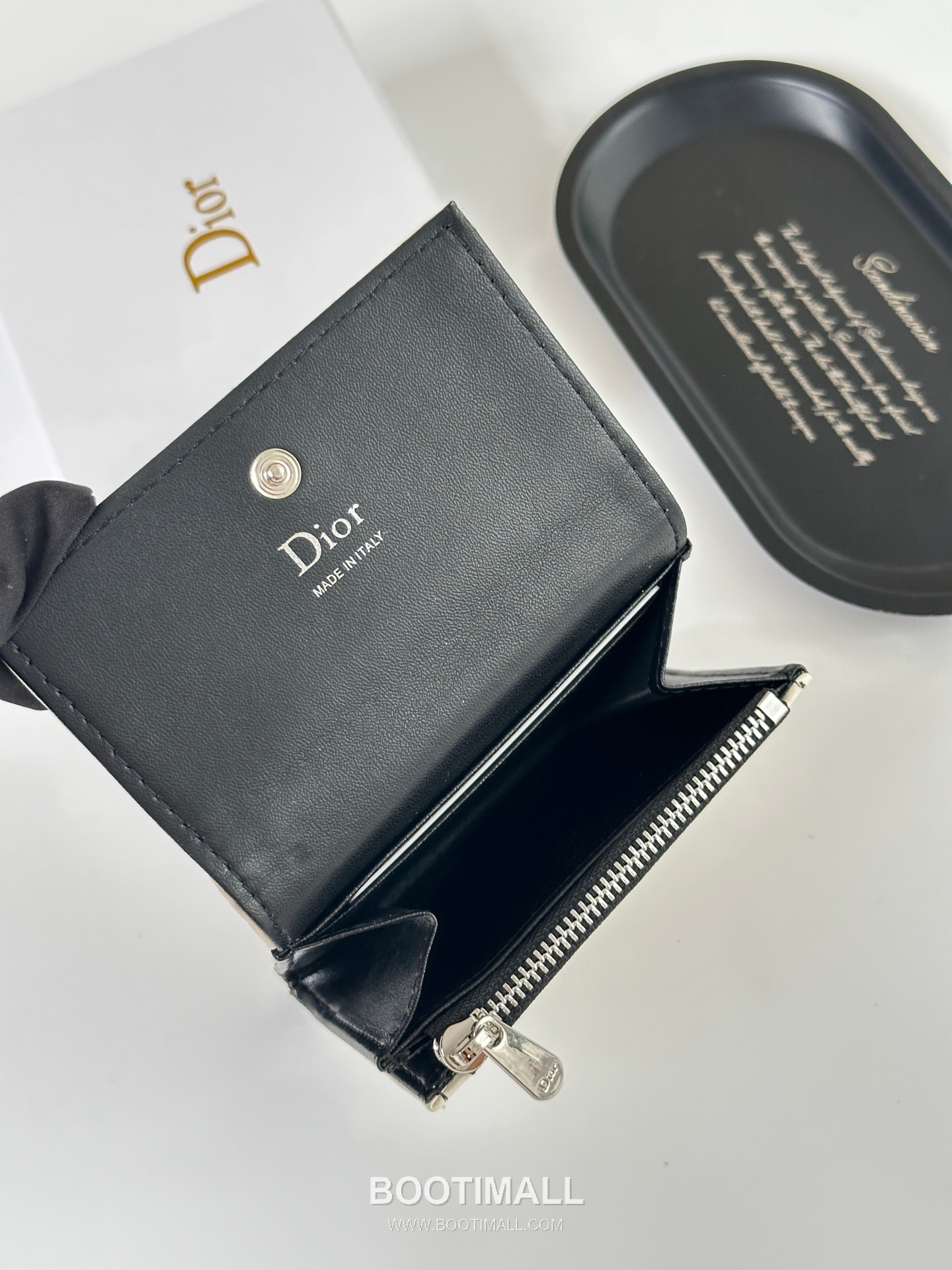 Dior Lady Dior Lambskin Mini Wallet 디올 레이디 디올 램스킨 미니 반지갑 M116 11cm 5