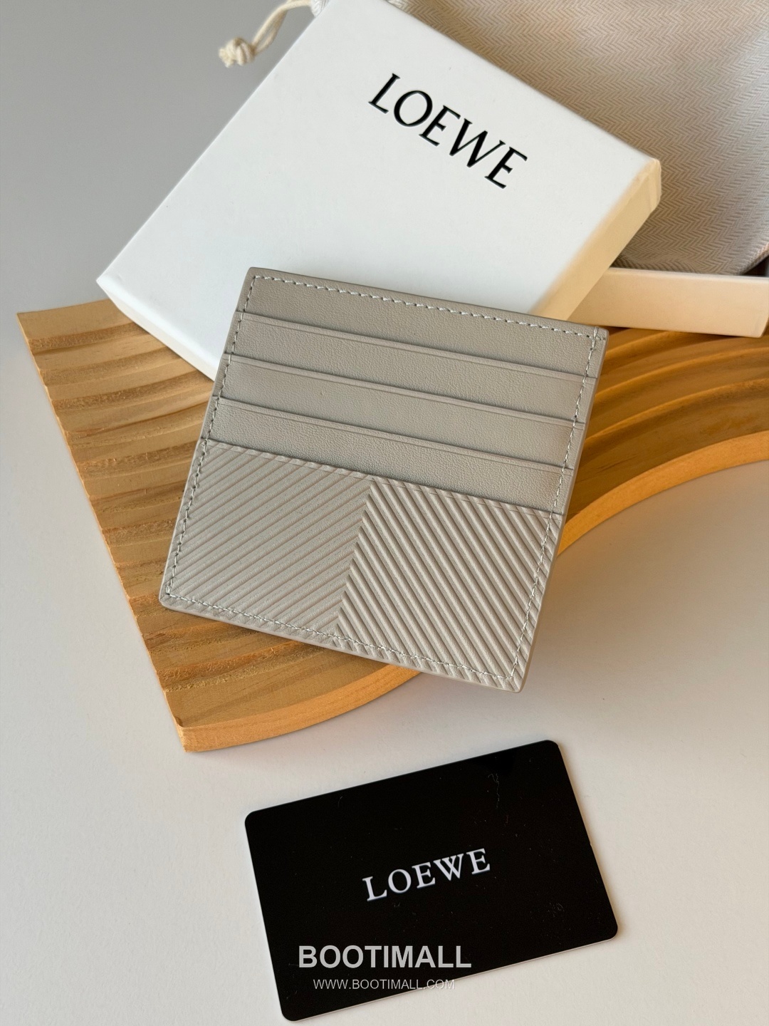 Loewe Card Holder Pebbled Calfskin Wallet 로에베 카드 홀더 페블드 카프스킨 카드지갑 L1149 10cm 2