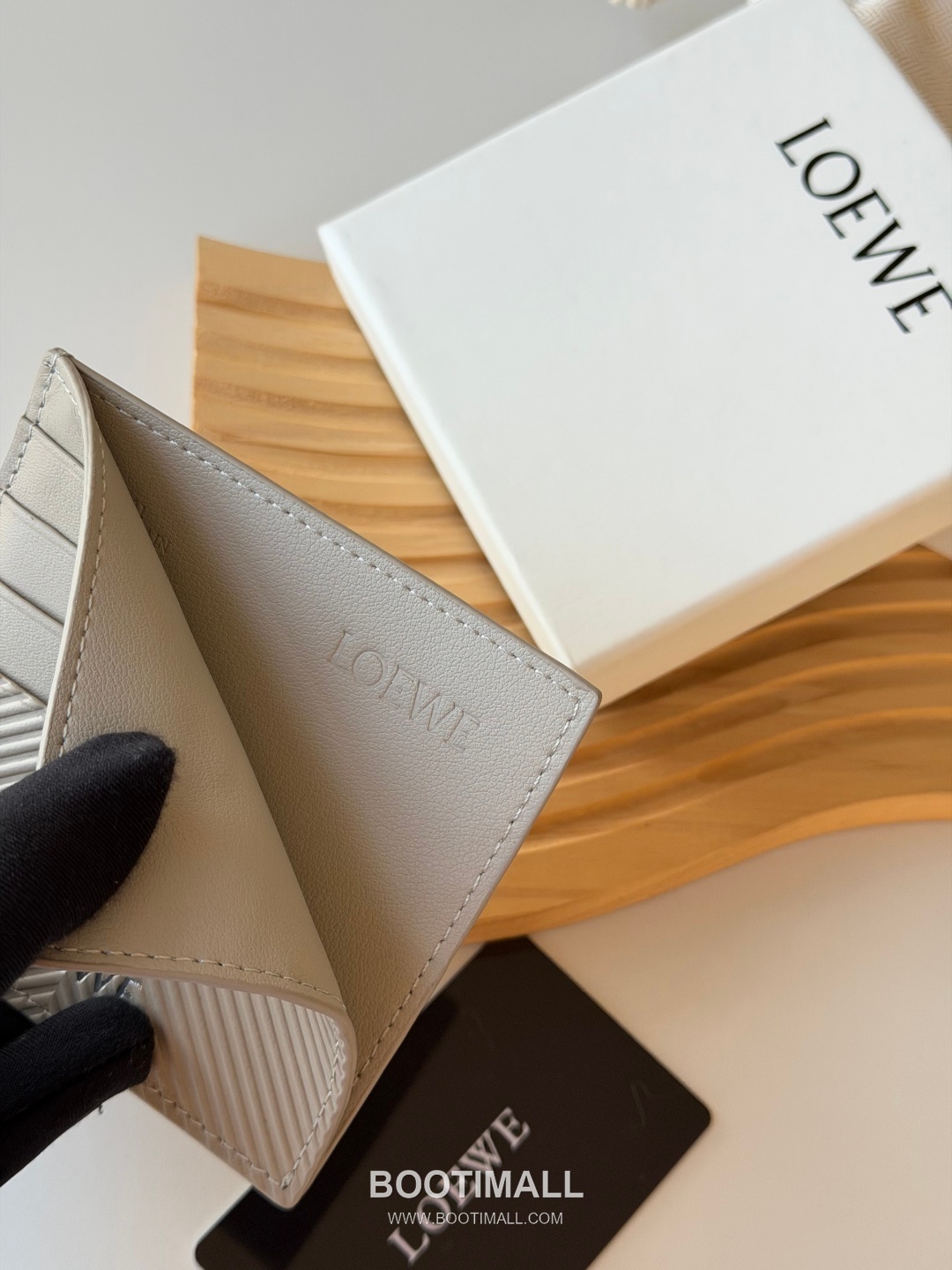 Loewe Card Holder Pebbled Calfskin Wallet 로에베 카드 홀더 페블드 카프스킨 카드지갑 L1149 10cm 6