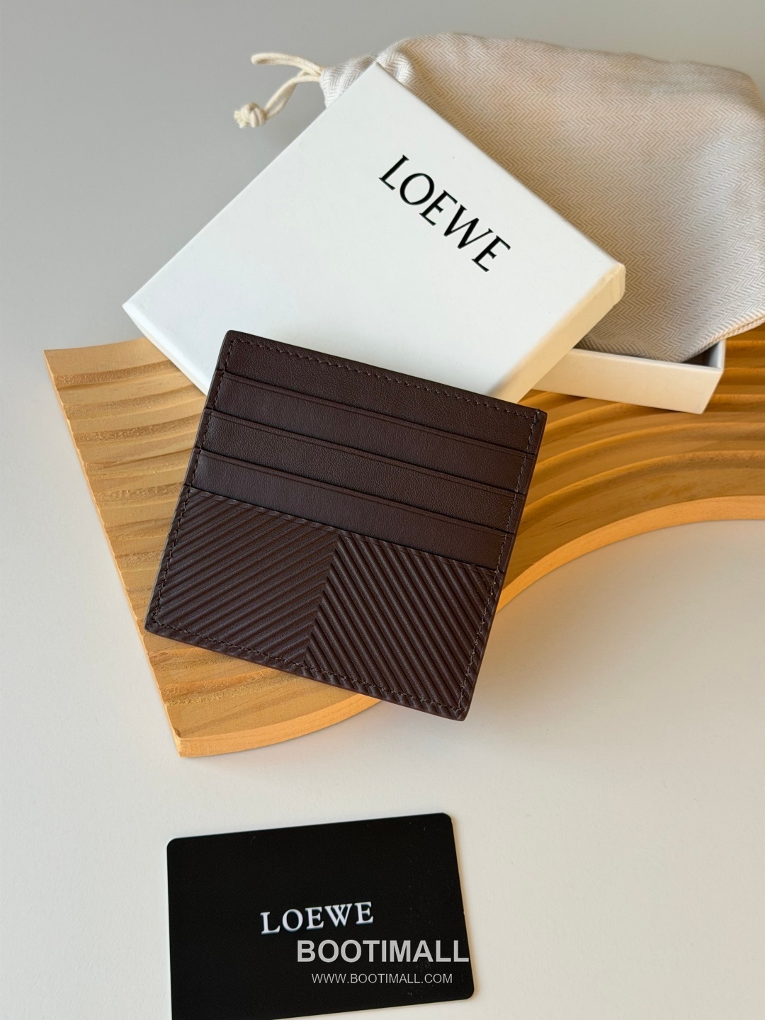 Loewe Card Holder Pebbled Calfskin Wallet 로에베 카드 홀더 페블드 카프스킨 카드지갑 L1149 10cm 2