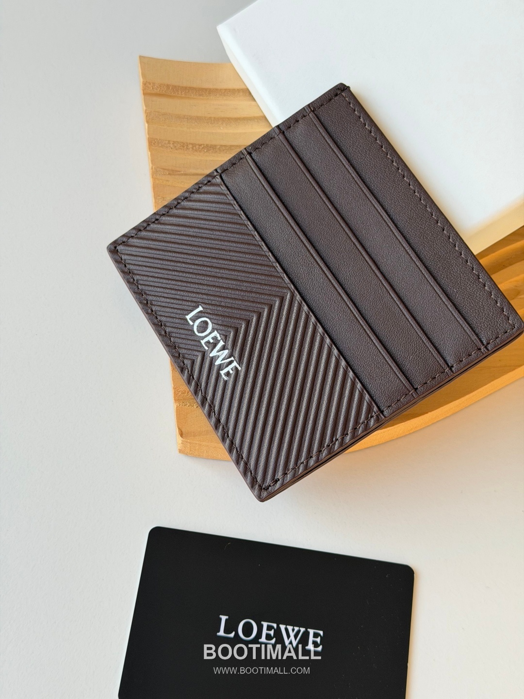 Loewe Card Holder Pebbled Calfskin Wallet 로에베 카드 홀더 페블드 카프스킨 카드지갑 L1149 10cm 3