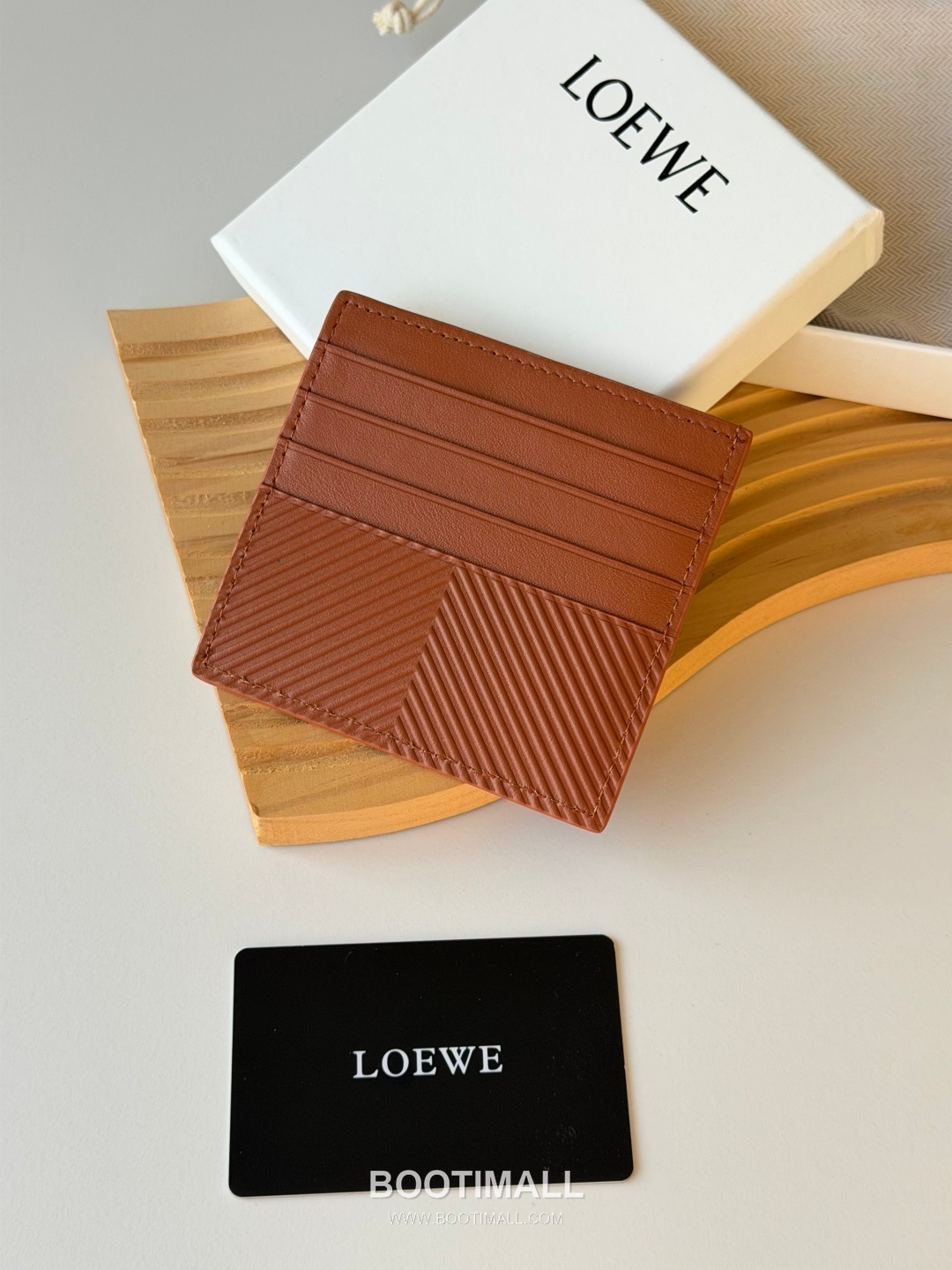Loewe Card Holder Pebbled Calfskin Wallet 로에베 카드 홀더 페블드 카프스킨 카드지갑 L1149 10cm 2