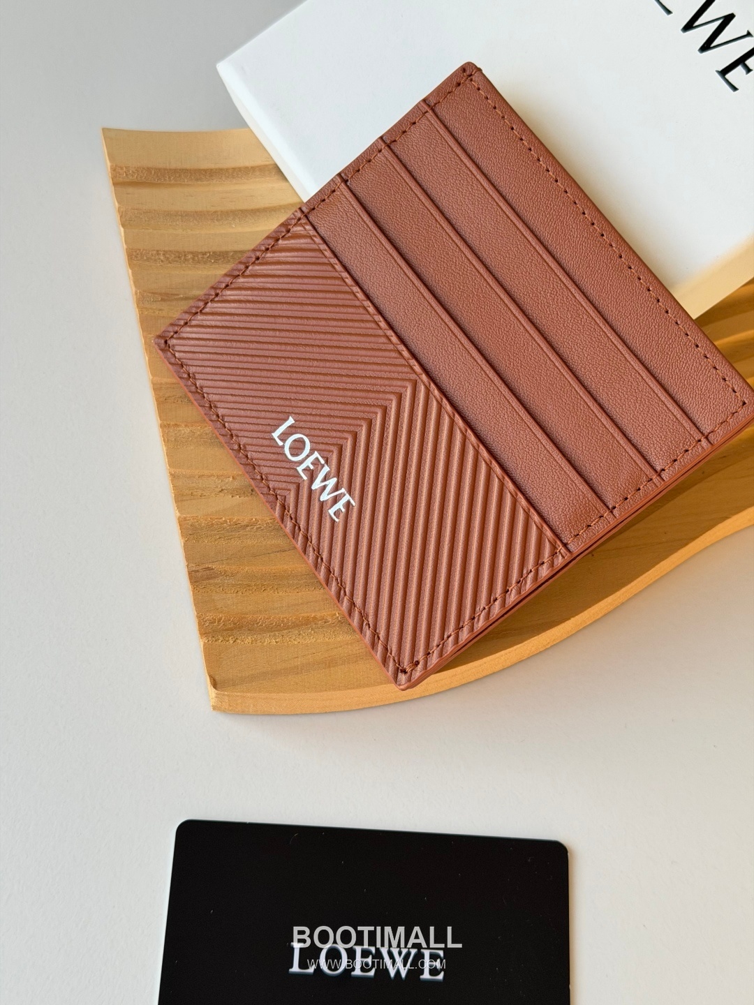 Loewe Card Holder Pebbled Calfskin Wallet 로에베 카드 홀더 페블드 카프스킨 카드지갑 L1149 10cm 3