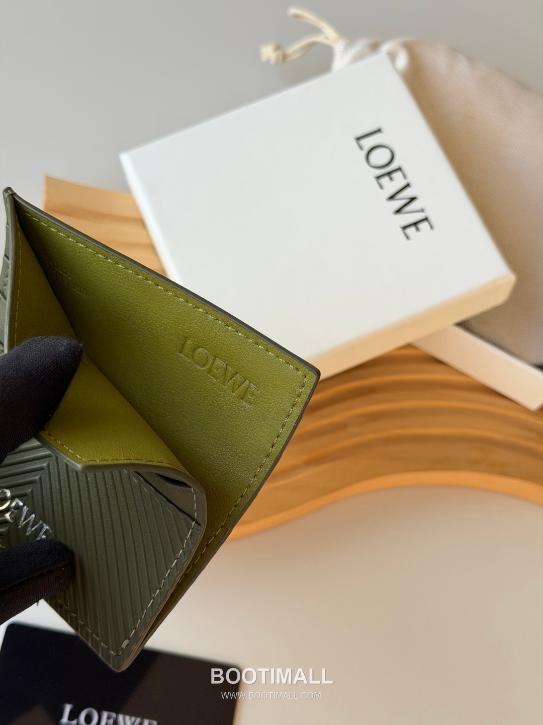 Loewe Card Holder Pebbled Calfskin Wallet 로에베 카드 홀더 페블드 카프스킨 카드지갑 L1149 10cm 6