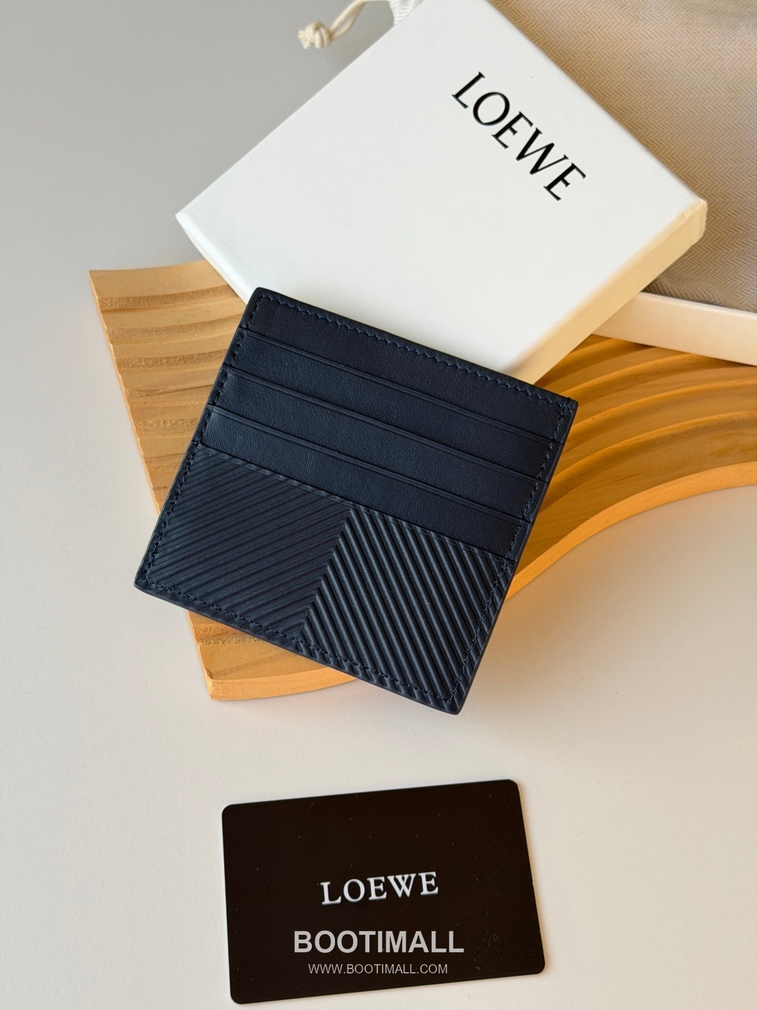Loewe Card Holder Pebbled Calfskin Wallet 로에베 카드 홀더 페블드 카프스킨 카드지갑 L1149 10cm 2