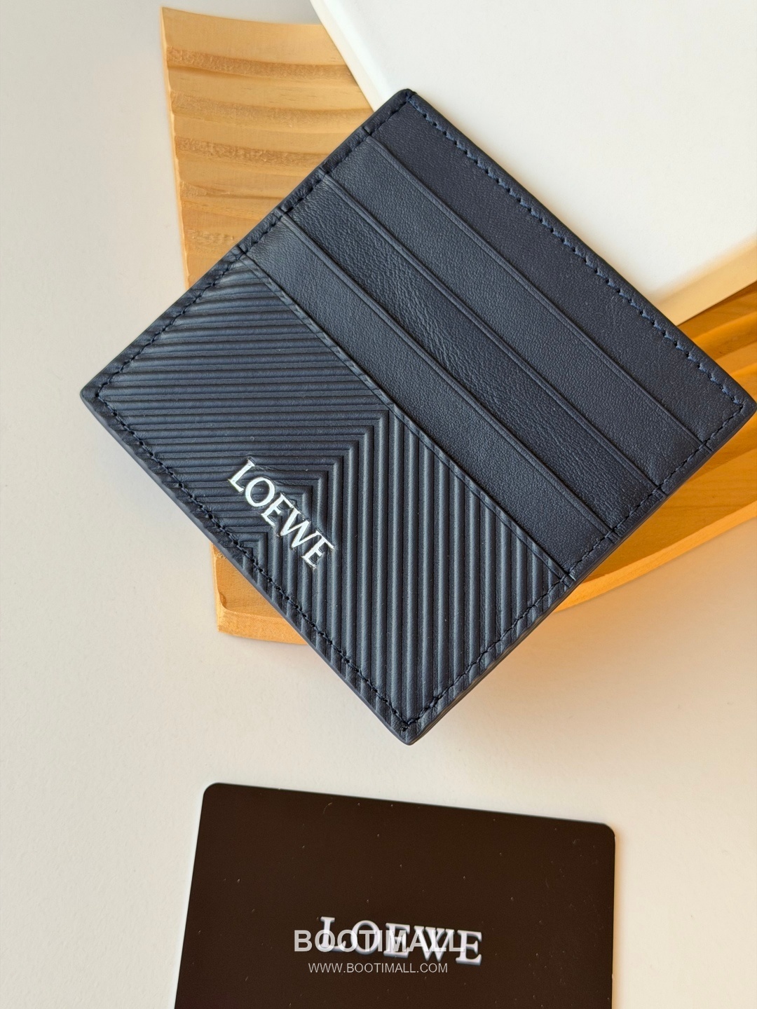 Loewe Card Holder Pebbled Calfskin Wallet 로에베 카드 홀더 페블드 카프스킨 카드지갑 L1149 10cm 3
