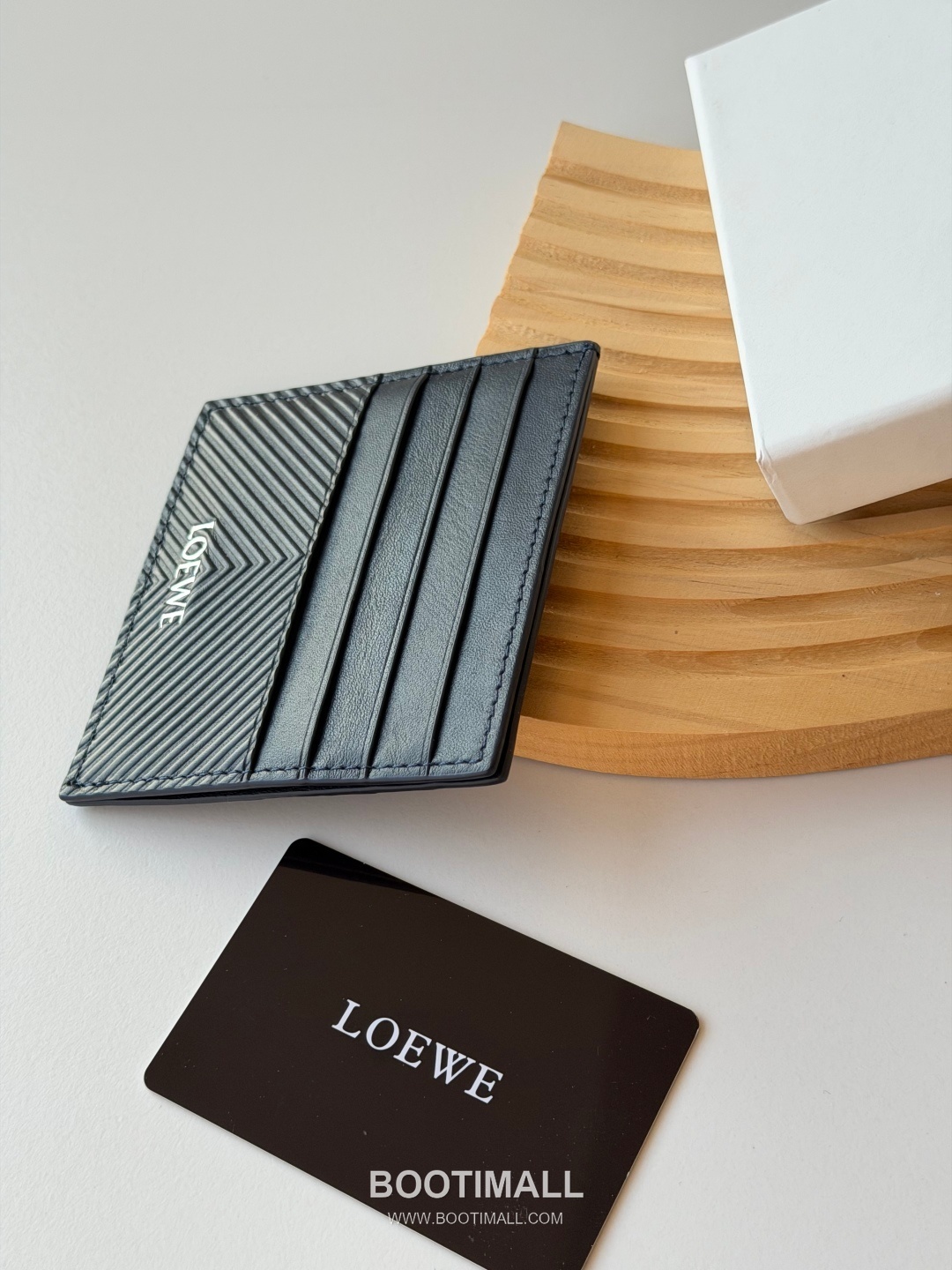 Loewe Card Holder Pebbled Calfskin Wallet 로에베 카드 홀더 페블드 카프스킨 카드지갑 L1149 10cm 4