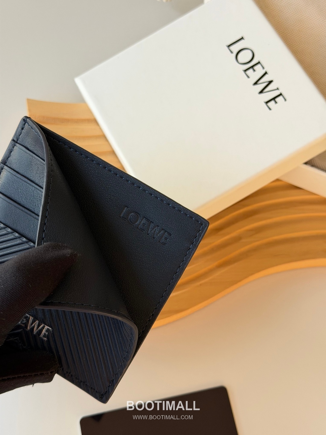 Loewe Card Holder Pebbled Calfskin Wallet 로에베 카드 홀더 페블드 카프스킨 카드지갑 L1149 10cm 6