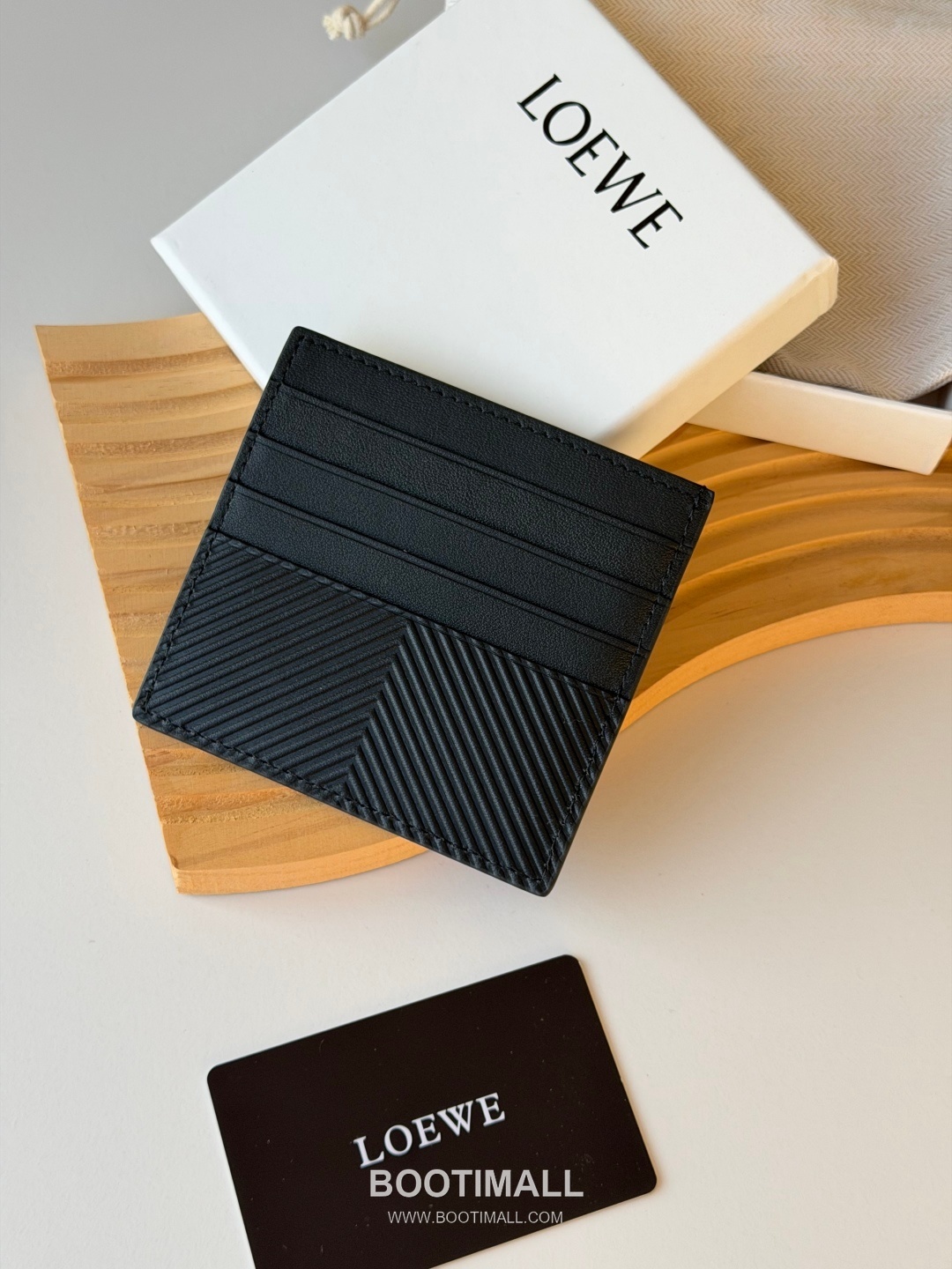 Loewe Card Holder Pebbled Calfskin Wallet 로에베 카드 홀더 페블드 카프스킨 카드지갑 L1149 10cm 2